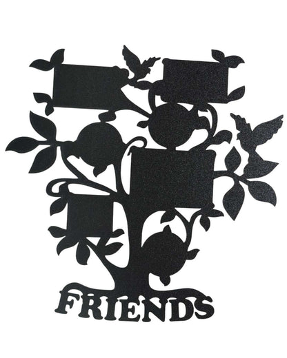 Friends Tree – Sublimation Photo Frame  | Black
