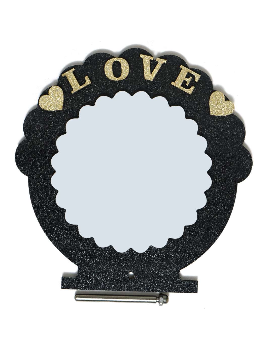 Love MDF – Sublimation Photo Frame  | Black Brown