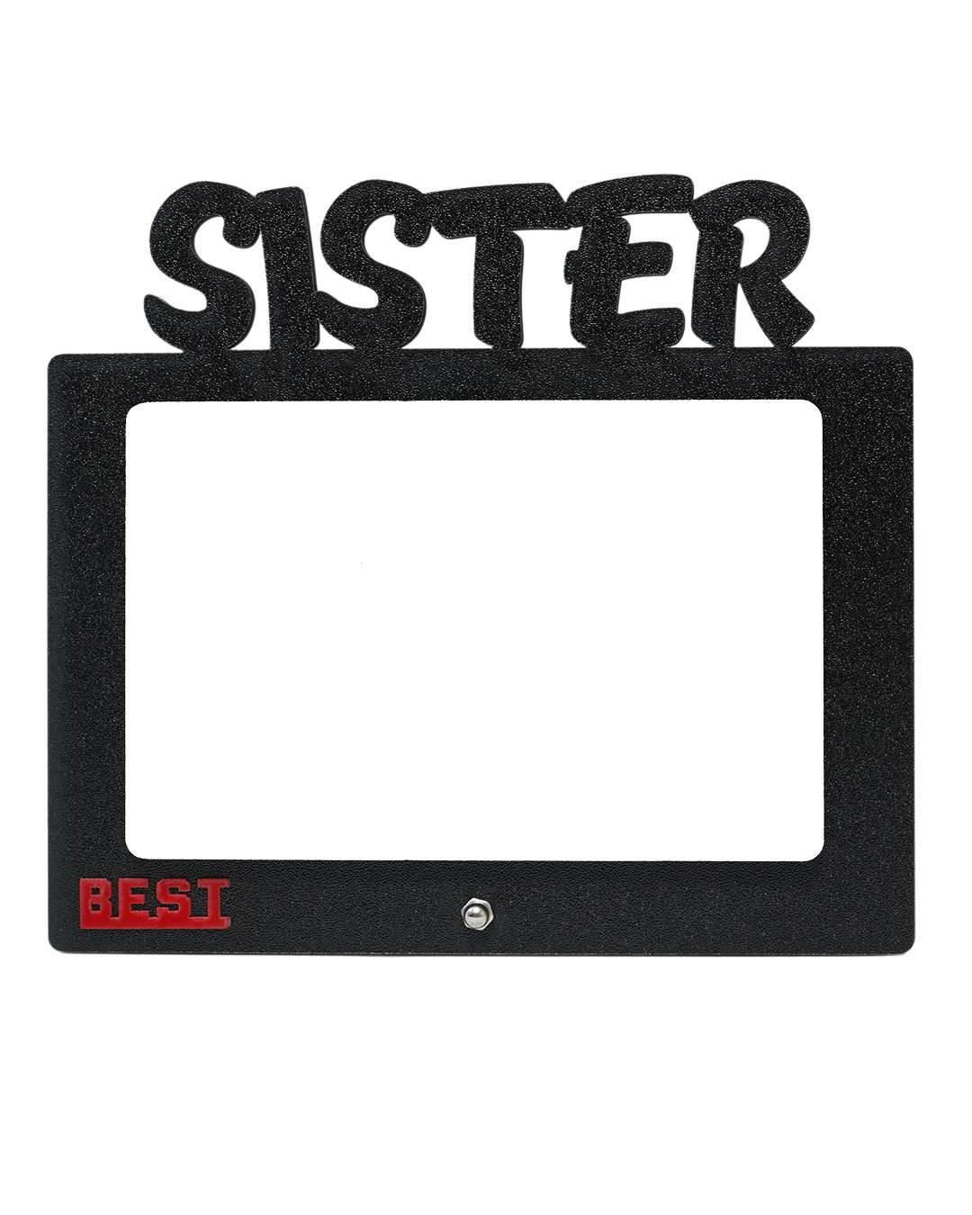 Sister – Sublimation Photo Frame   | Black