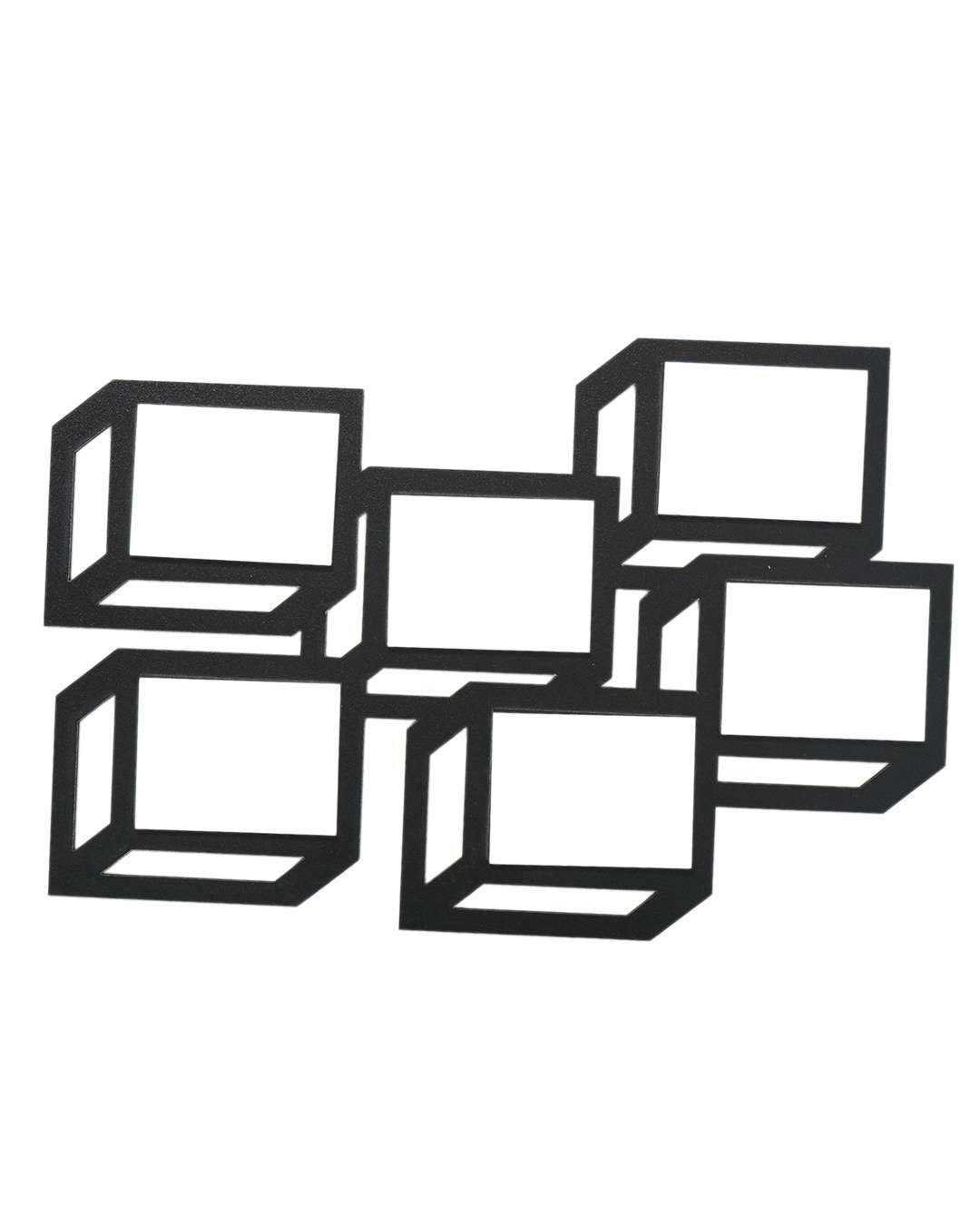 Collage – Sublimation Photo Frame  | Black