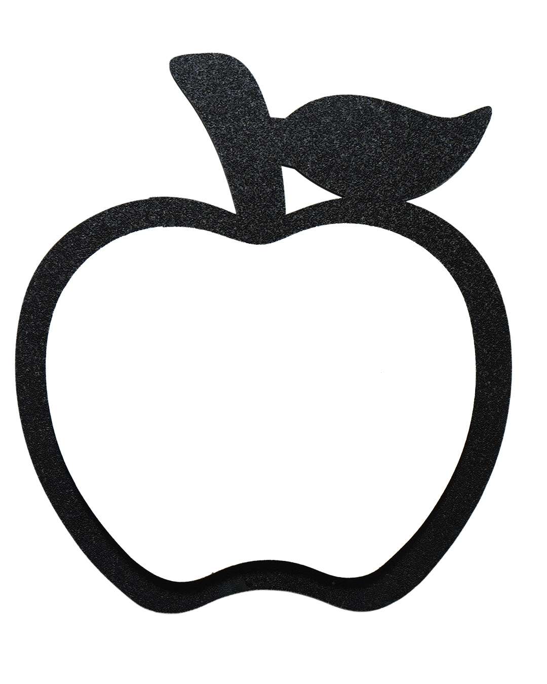 Apple Shaped – Sublimation Photo Frame  | Black