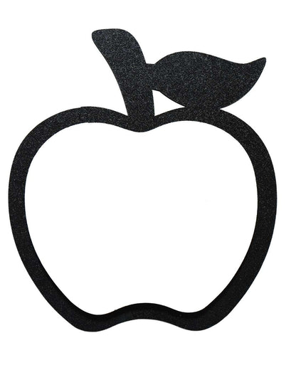 Apple Shaped – Sublimation Photo Frame  | Black