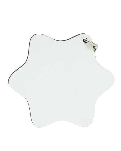 Star Shape Key Chain   | White