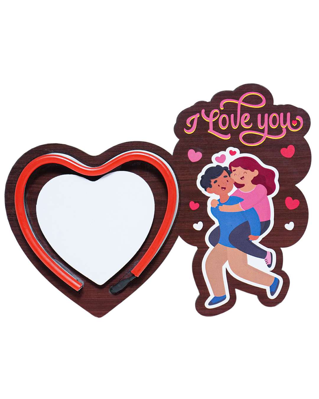 I LOVE YOU Neon Lamp - Brown