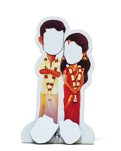 Newly Wed South Indian Couple