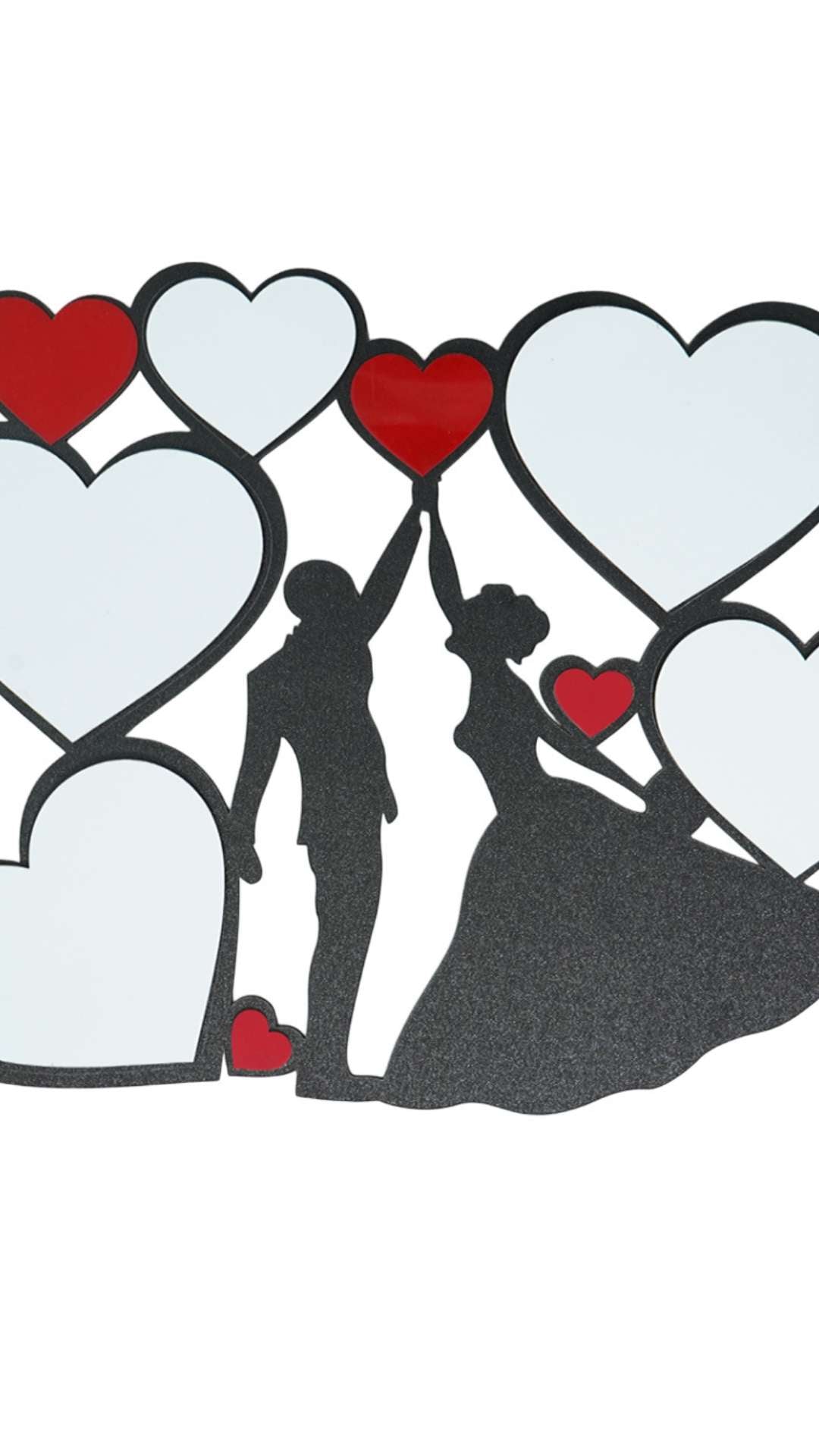 Dancing Couple – Sublimation Photo Frame   | Black