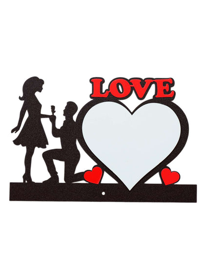 Love – Sublimation Photo Frame   | Black Brown
