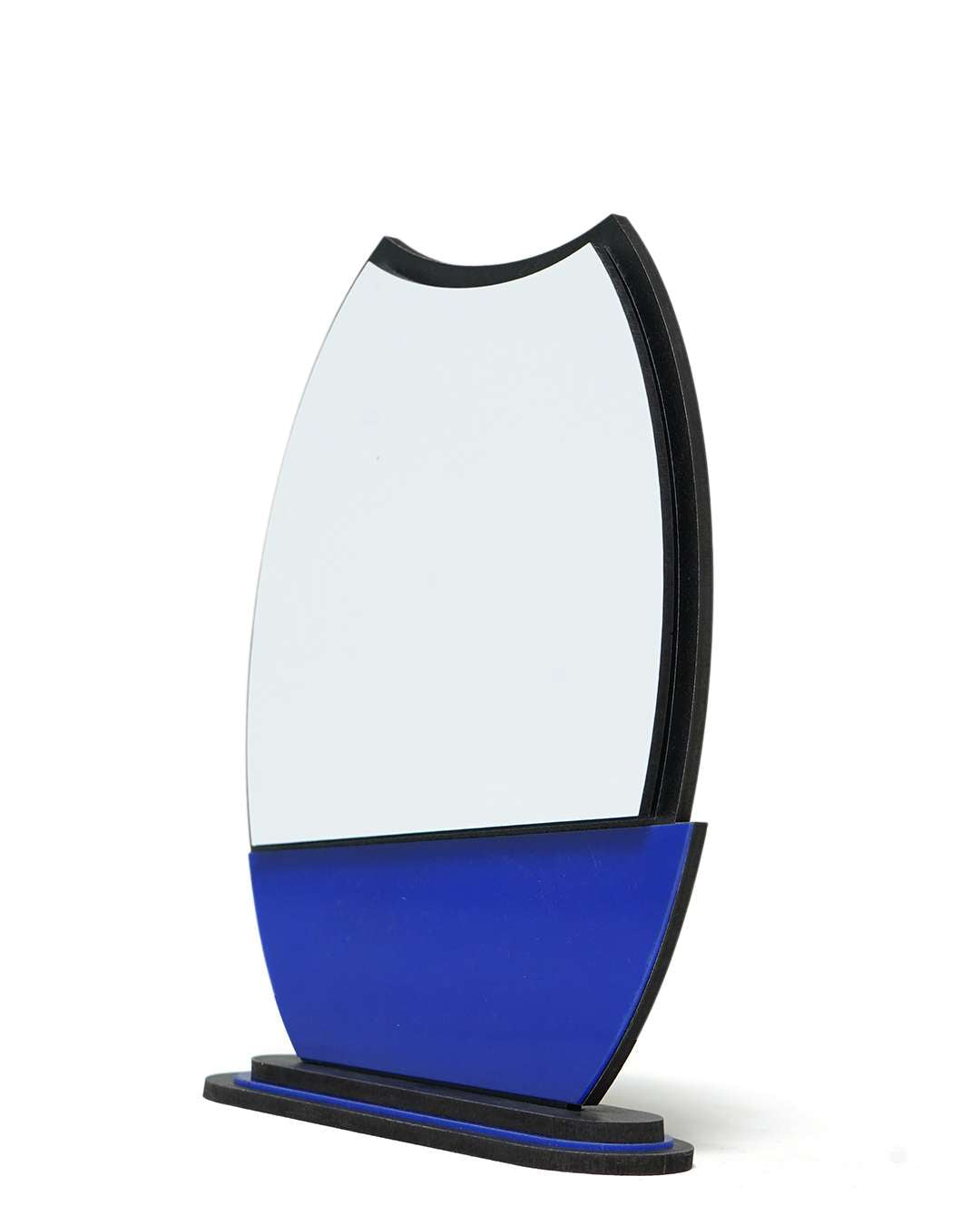 Customized Wooden Sublimation MDF and Acrylic Momento Trophy | Blue