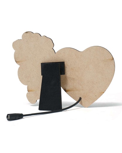 You make my HEART SMILE LED Photo Frame |  Pink