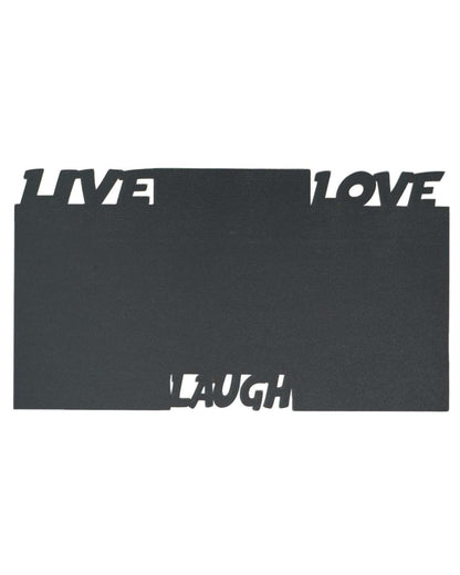 Live Laugh Love Collage – Sublimation Photo Frame  | Black