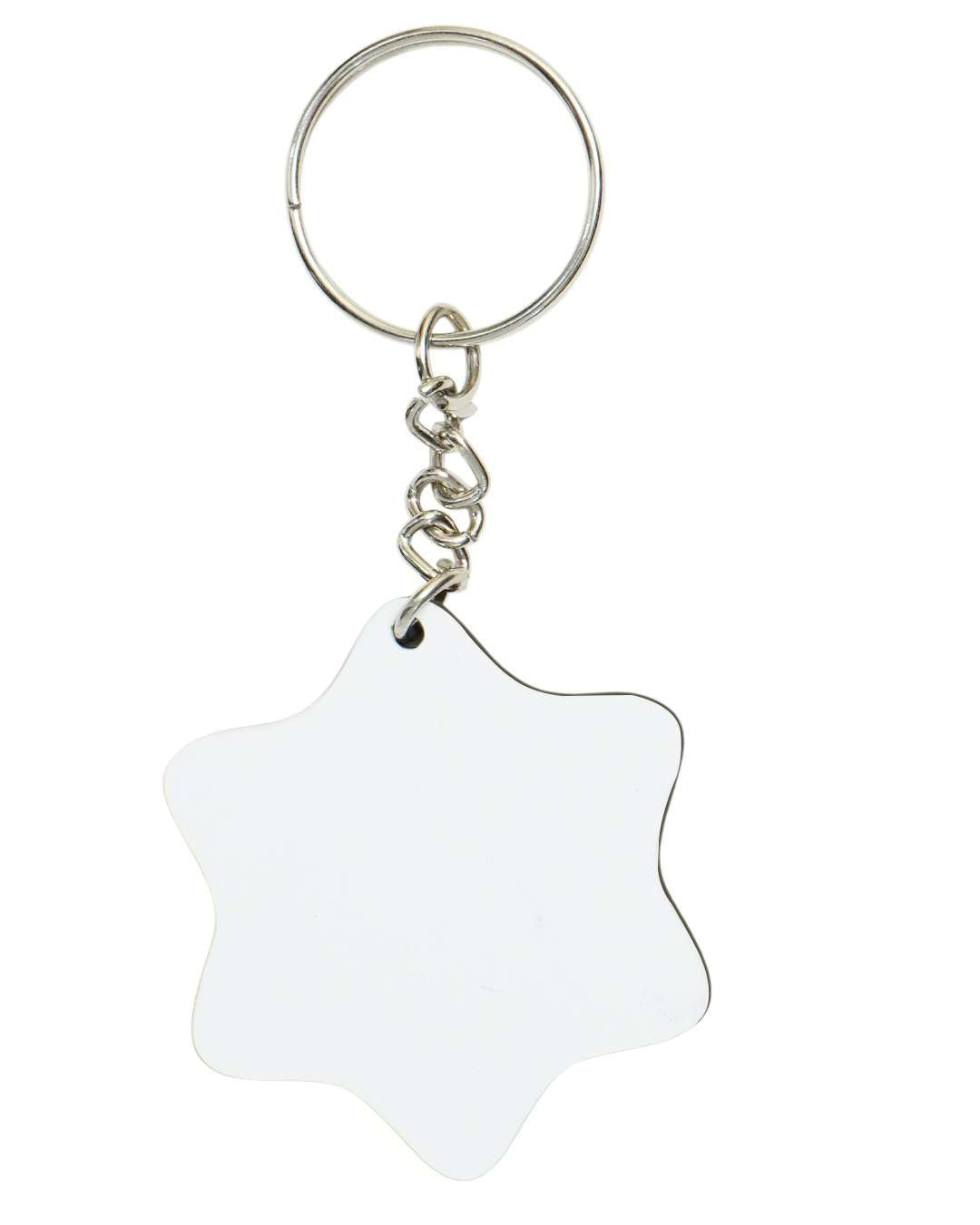 Star Shape Key Chain   | White