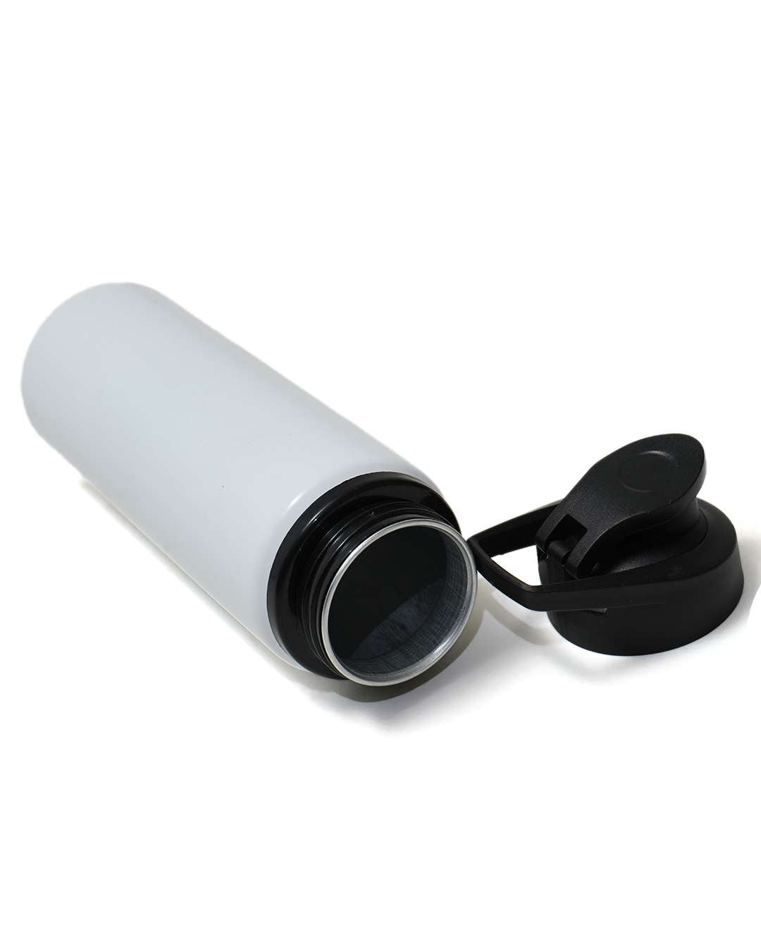 Sports Flap Water Bottle 750 ml | White