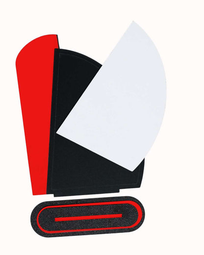 Customized Wooden Sublimation MDF and Acrylic Momento Trophy  | Red