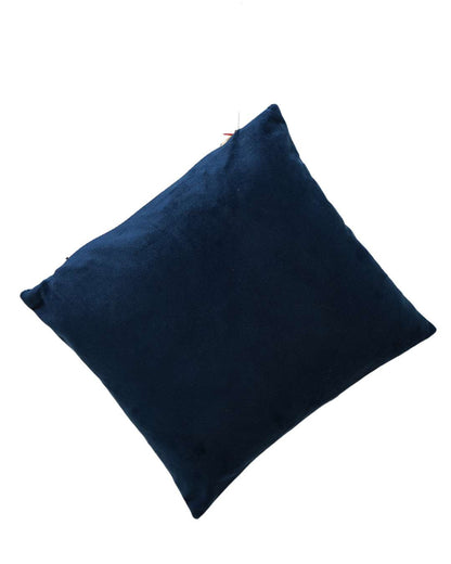 Tata Print Cushion Pillow (Pack of 2) – Personalized with your photo or text | White and Blue