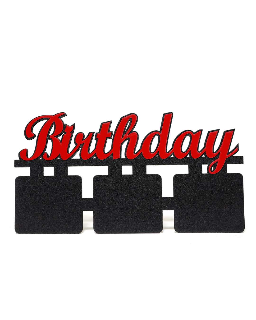 Birthday – Sublimation Photo Frame   | Black Brown