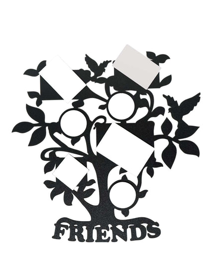 Friends Tree – Sublimation Photo Frame  | Black