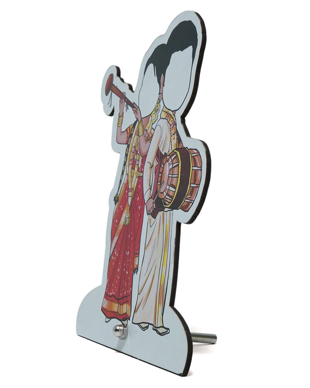 Dancing Married South Indian Couple