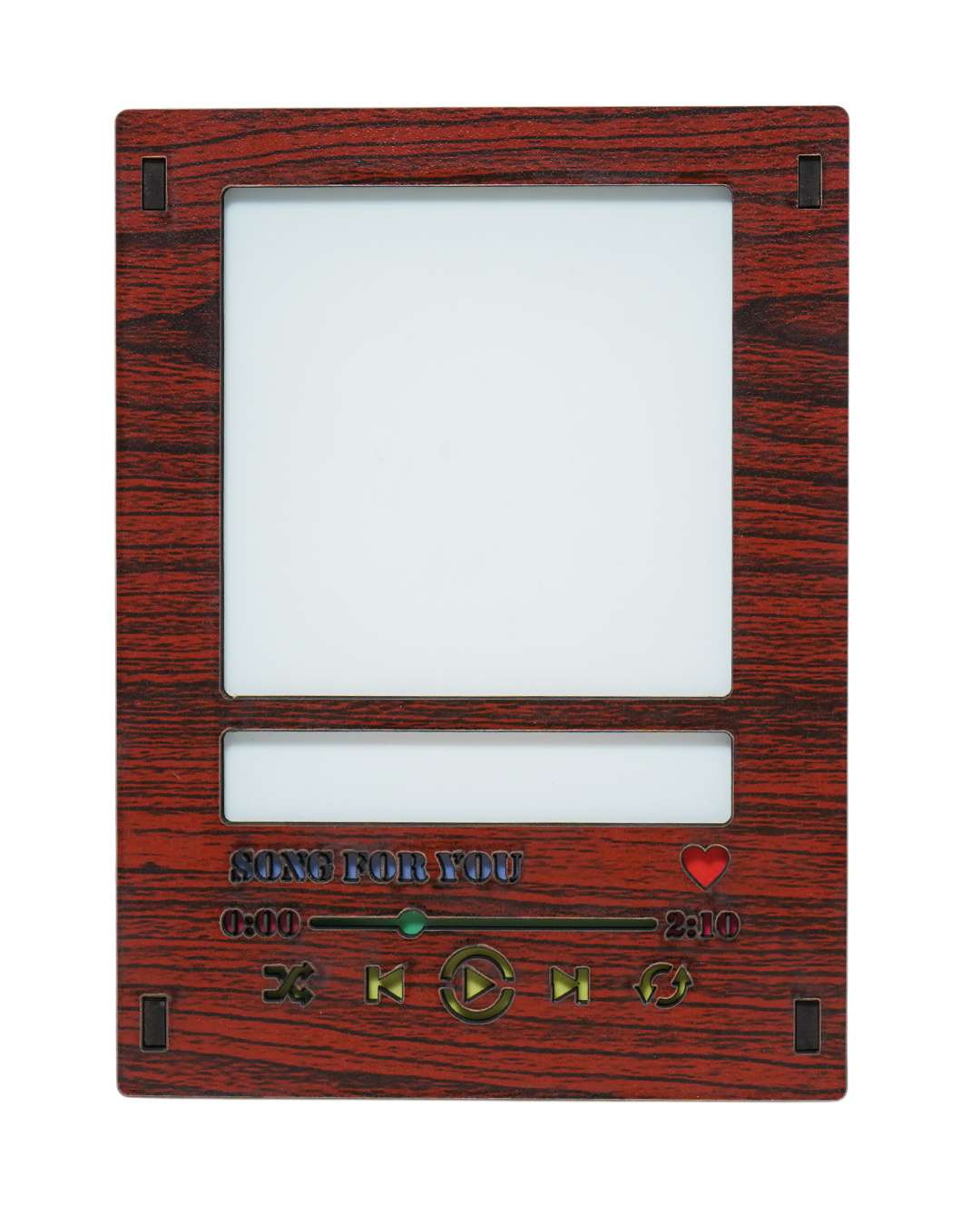 LED Light Photo Frame  | Dark Brown