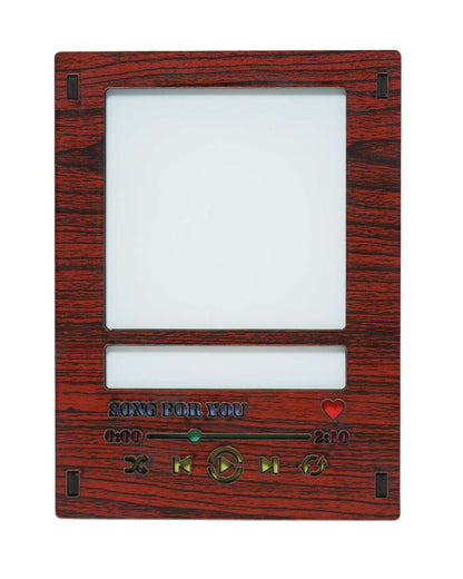 LED Light Photo Frame  | Dark Brown