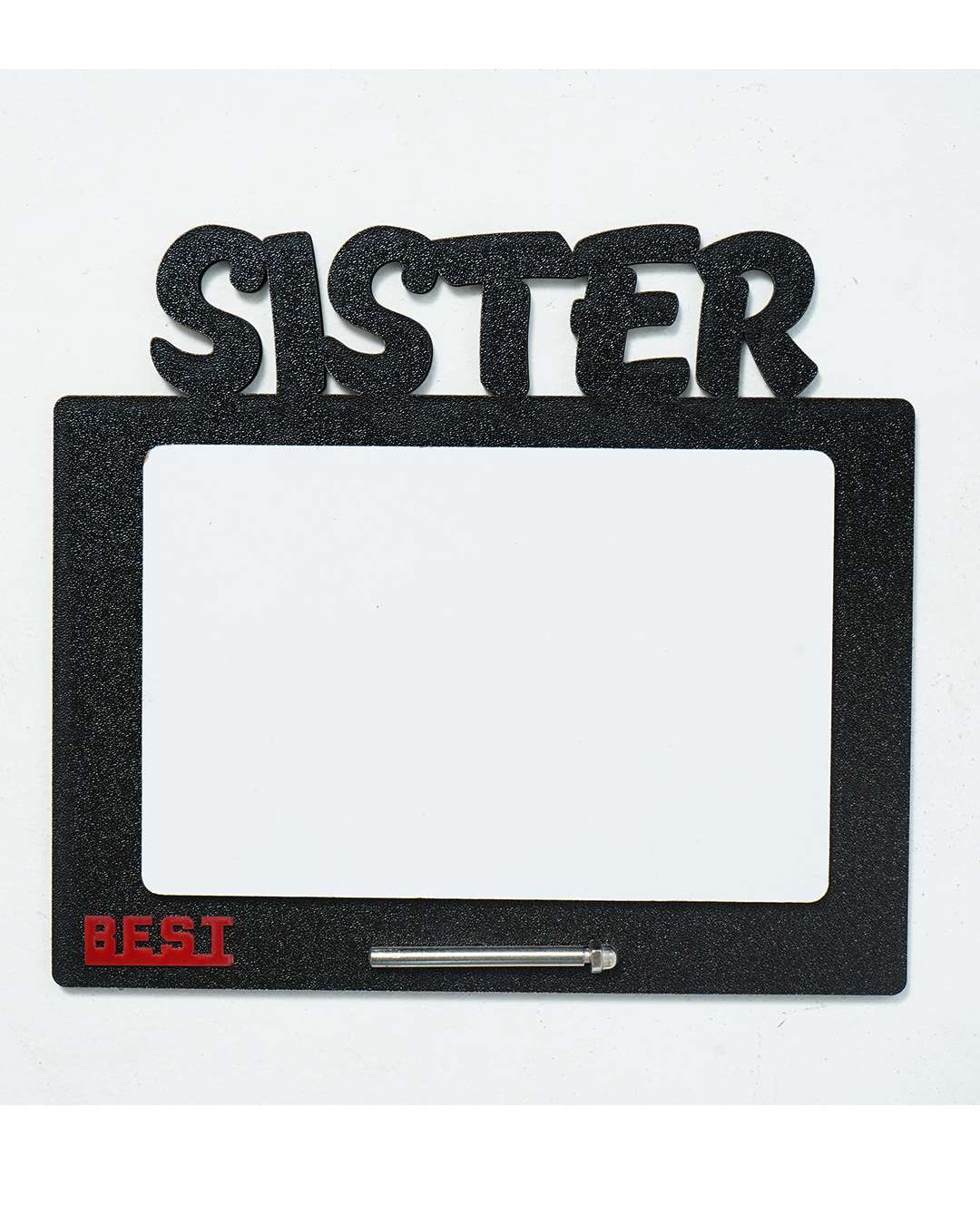 Sister – Sublimation Photo Frame   | Black
