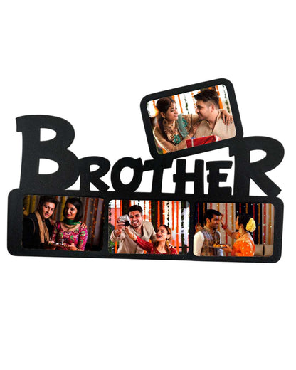 Brother Sign  – Sublimation Photo Frame  – | Black