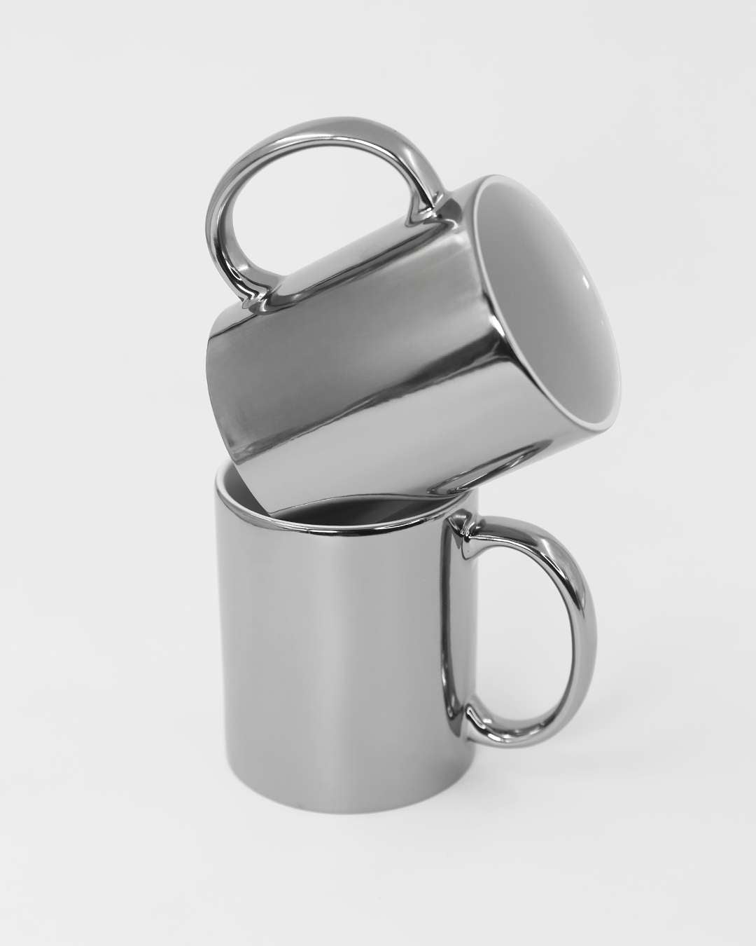 Metallic Silver Mug | Silver