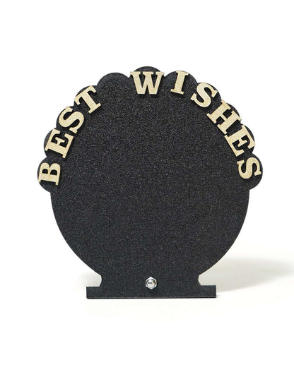 Best Wishes – Wooden Photo Frame  | Black