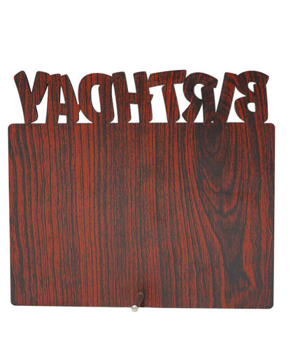 Birthday – Sublimation Photo Frame   | Black Brown