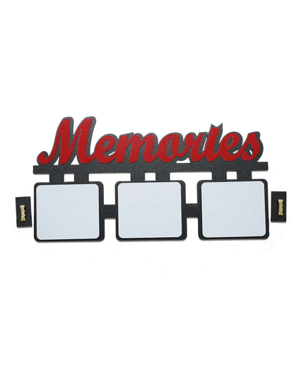 Memories – Sublimation Photo Frame    | Black Brown