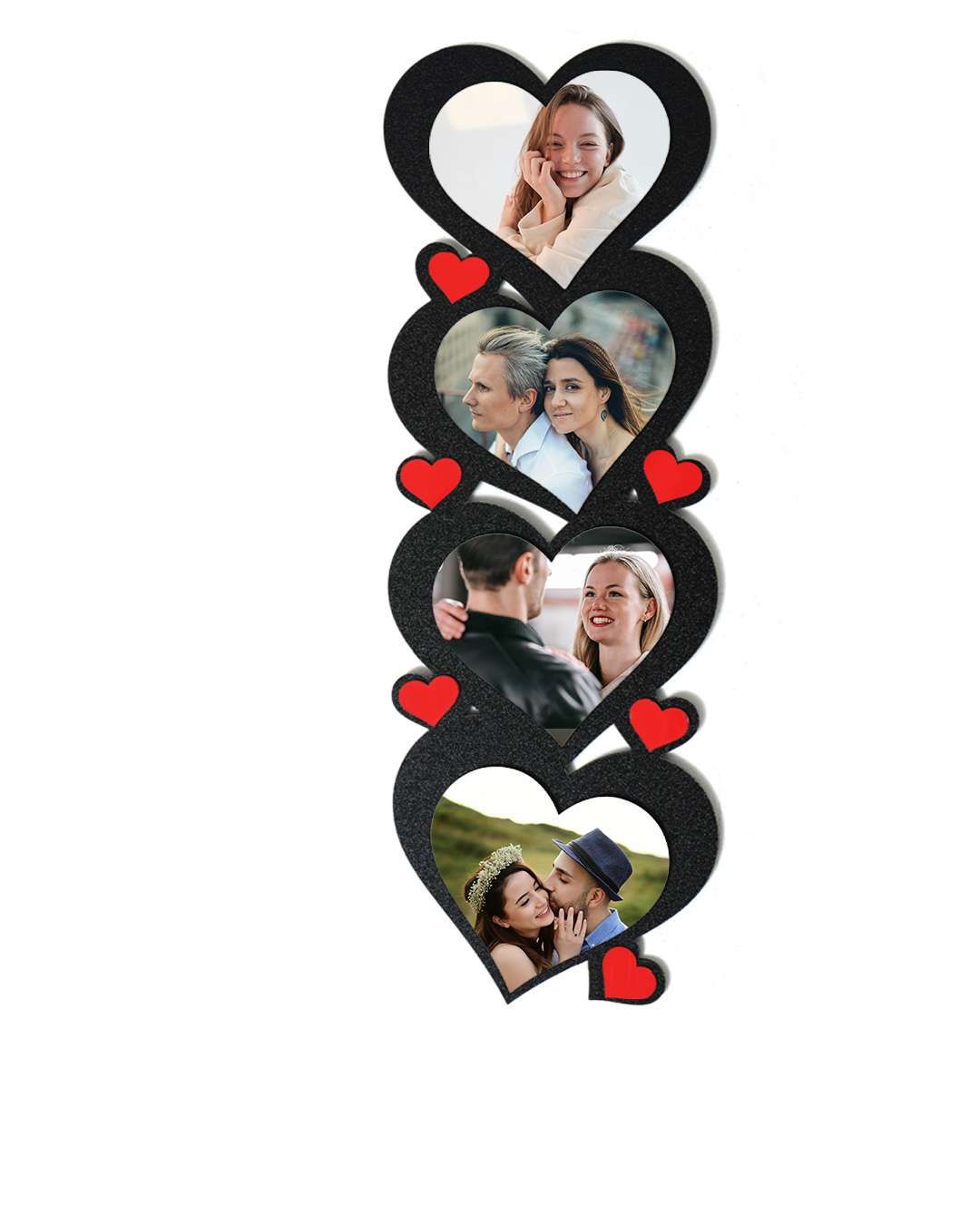 Love Sublimation Collage – Sublimation Photo Frame  | Black Brown