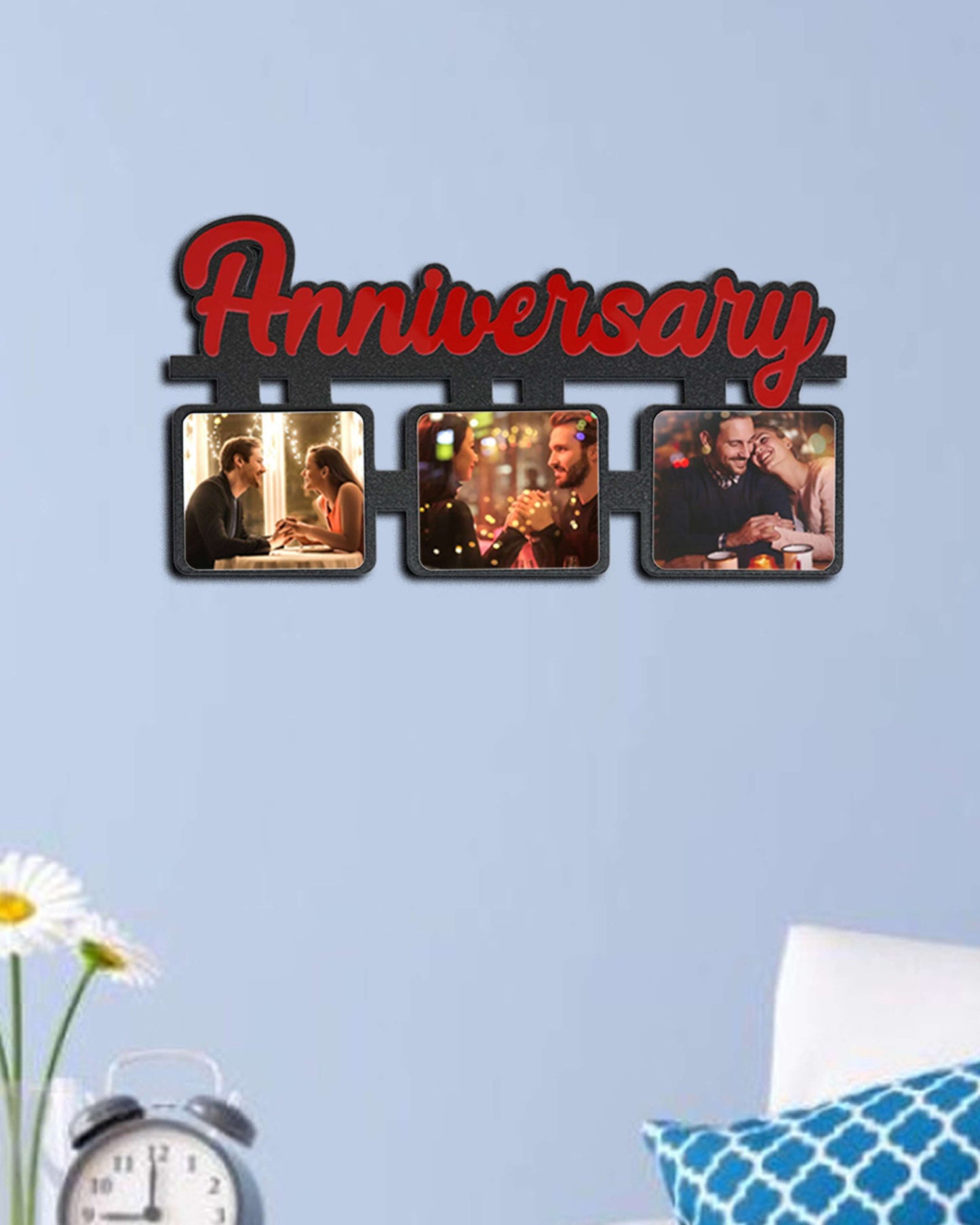 Anniversary – Sublimation Photo Frame   | Black Brown