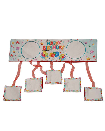 Happy Birthday for Kid Multi Square Shaped Pillow – Personalized with your photo or text | Multi