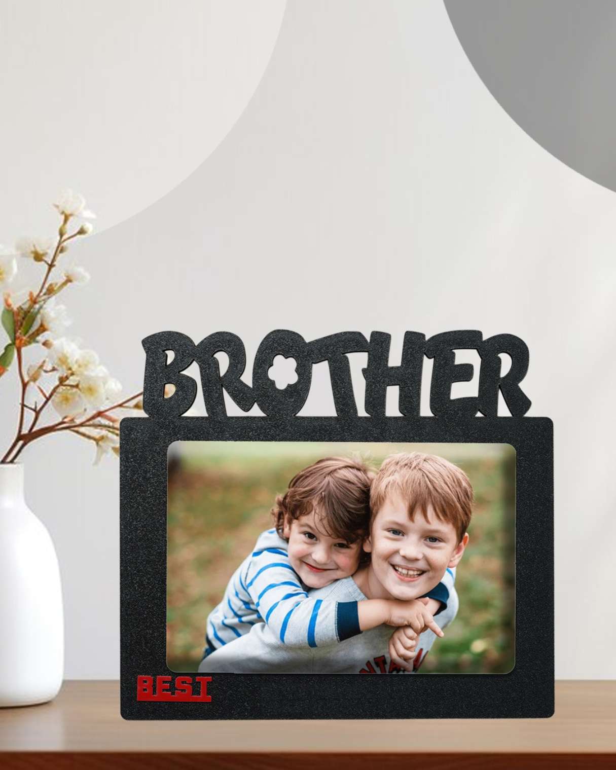 Brother – Sublimation Photo Frame  – | Black