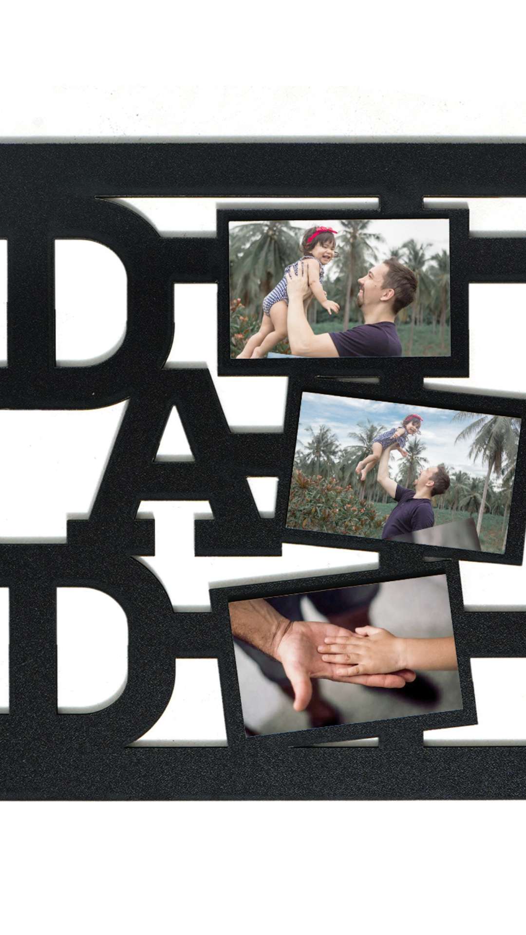 Dad Sign – Sublimation Photo Frame   | Black