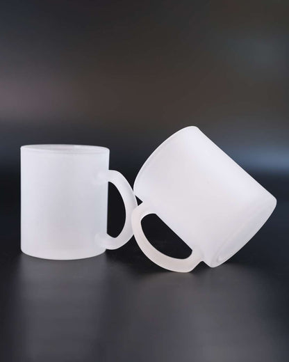 Frosted Glass Mug | Frosted Bear