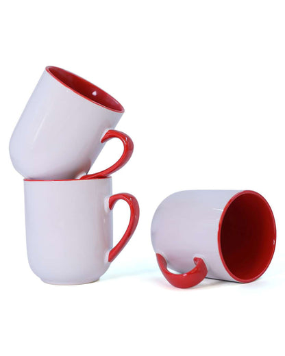 15oz Red Inner Color Mug | Red