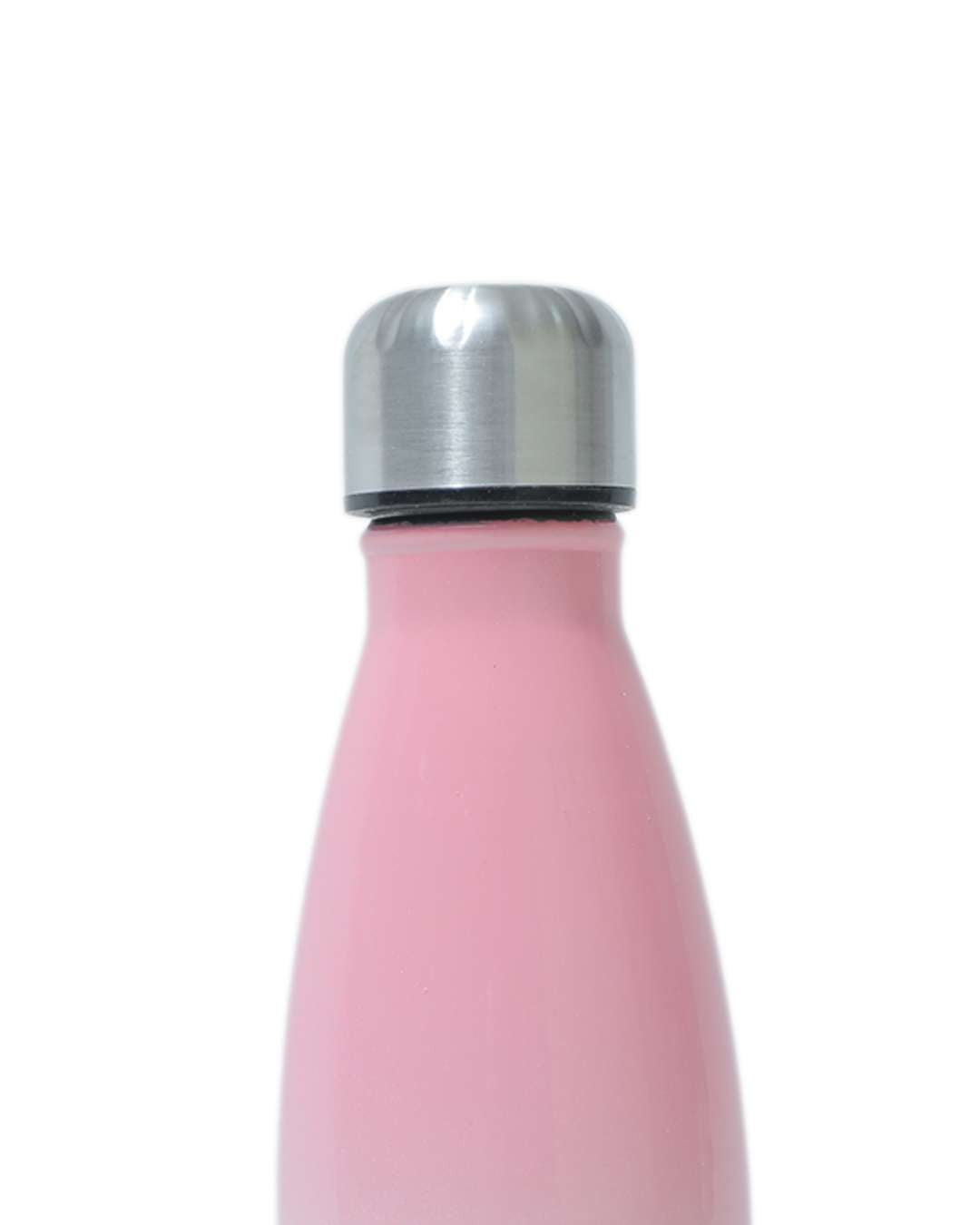 Bamboo Blank Flask Cola Shaped Bottle 500ml  Pink,White Gradient
