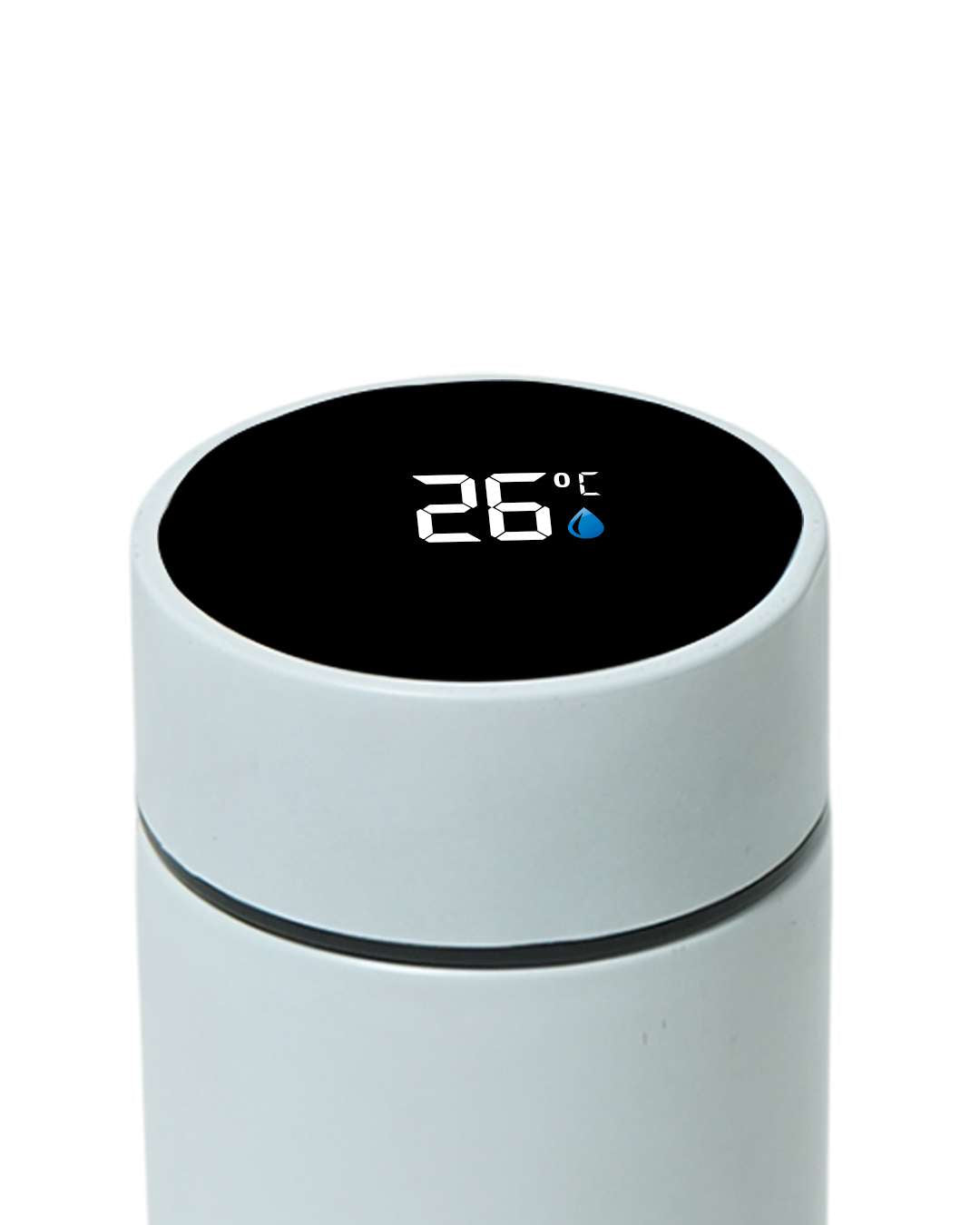 LED Temperature Bottle 500 ml | White