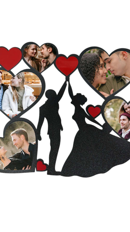 Dancing Couple – Sublimation Photo Frame   | Black