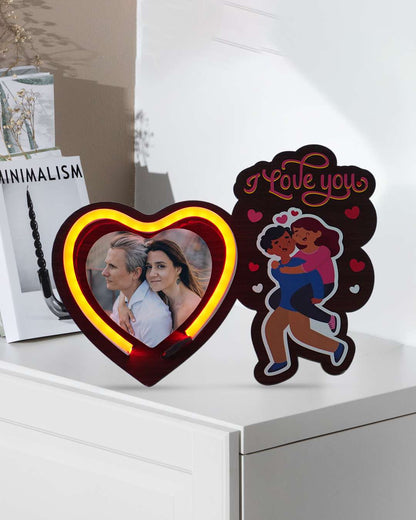 I LOVE YOU Neon Lamp - Brown