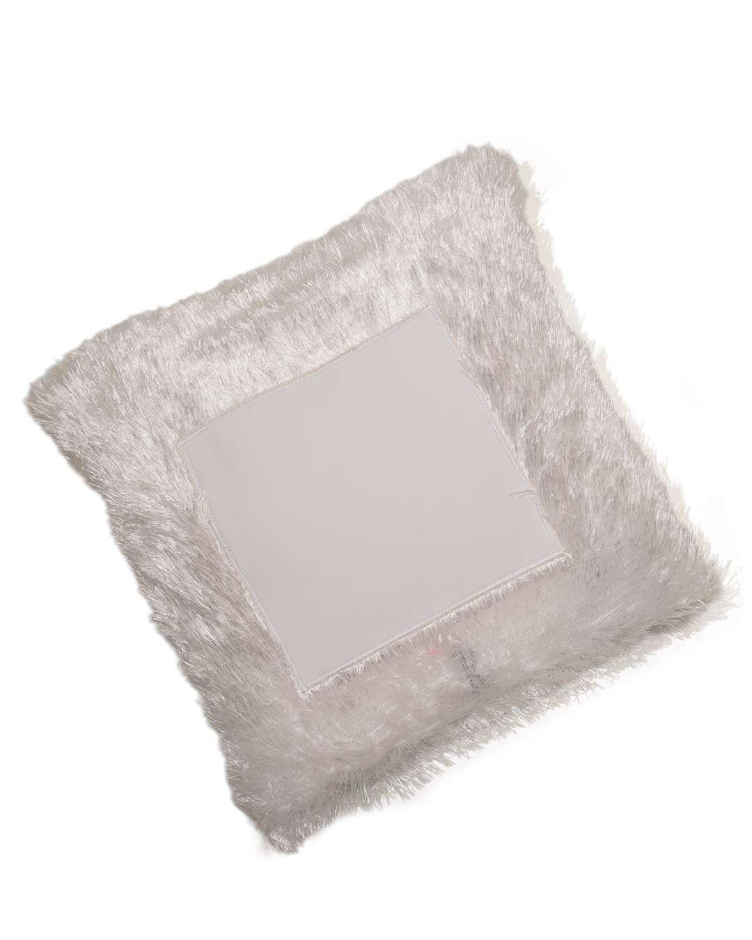 Cream Square Shaped Pillow – Personalized with your photo or text | Cream