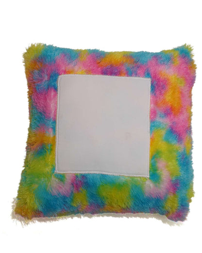 Rainbow Squared Shaped Cushion – Personalized with your photo or tex | Rainbow