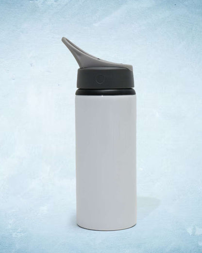 Eagle Straw Bottle 600 ml | White