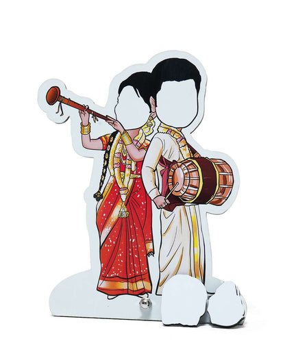 Dancing Married South Indian Couple