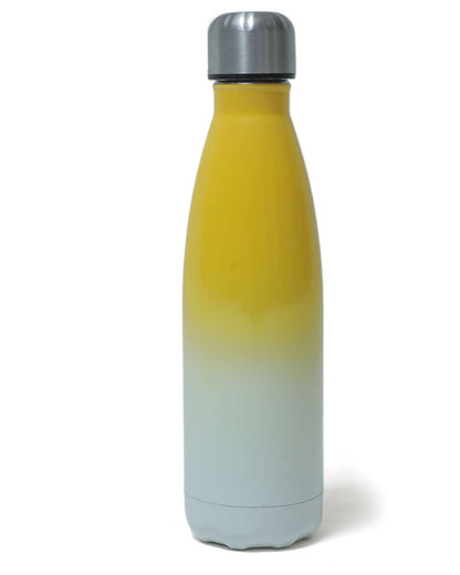 Bamboo Blank Flask Cola Shaped Bottle (BB2) 500 ml | White