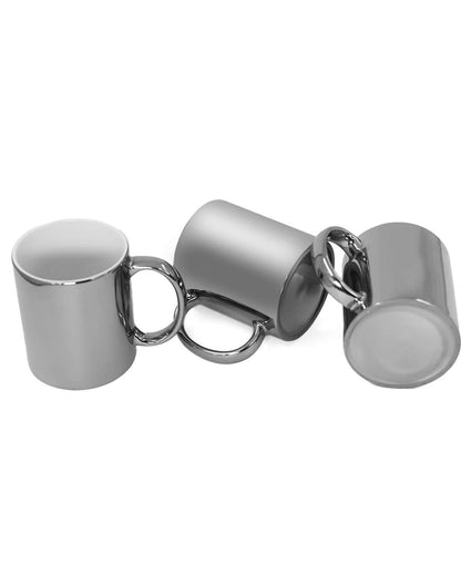 Metallic Silver Mug | Silver