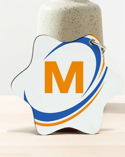 Star Shape Key Chain   | White