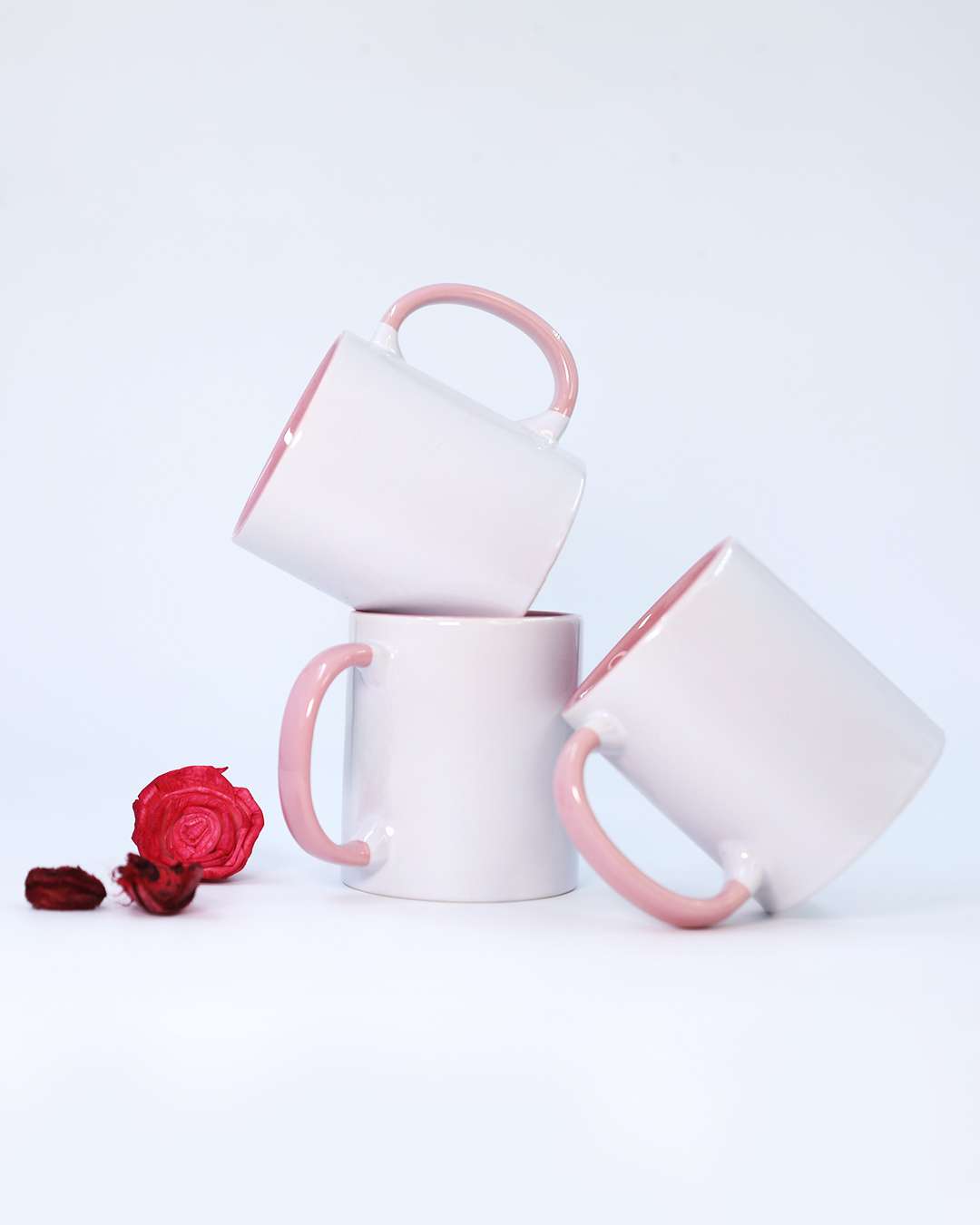 Pink Inner Color Mug  | Pink Inner