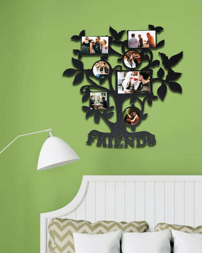 Friends Tree – Sublimation Photo Frame  | Black