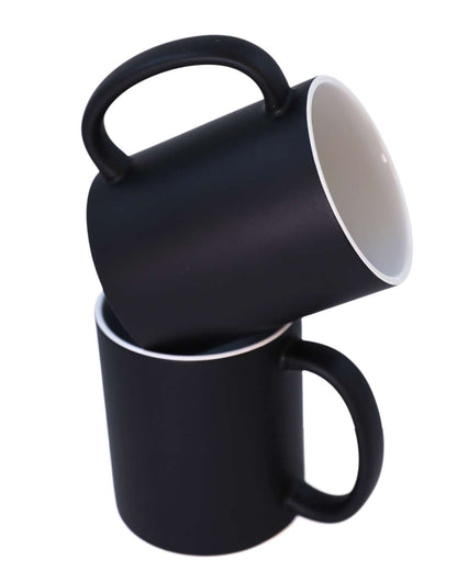 Black Mug - Personalized/Customized with your photo print or text | Black